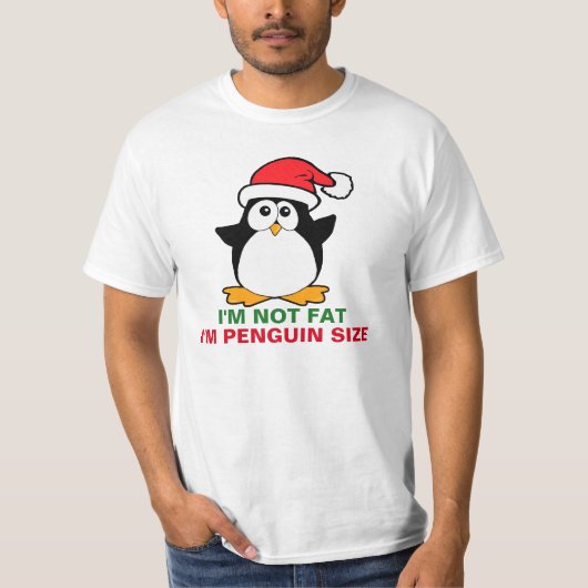 WeihnachtsPinguin bin- ich nicht ich bin T-Shirt (Vorderseite)