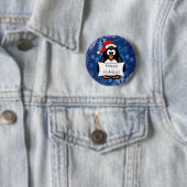 WeihnachtsPinguin Button (Beispiel)