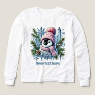 Weihnachtspinguin für Mädchen