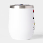 Weihnachtspinguin ist es zu spät, um gut zu sein (Vorderseite)