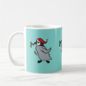 WeihnachtsPinguin Kaffeetasse (Links)