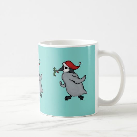 WeihnachtsPinguin Kaffeetasse (Rechts)