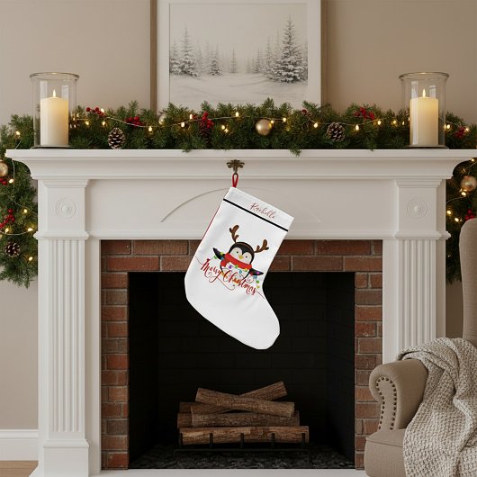 Weihnachtspinguin Kleiner Weihnachtsstrumpf