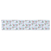 Weihnachtspinguin Kurzer Tischläufer (Horizontal)