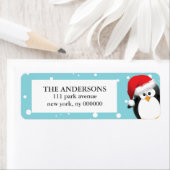 Weihnachtspinguin Labels (Insitu)