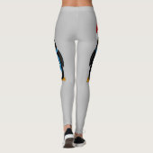 Weihnachtspinguin Leggings (Rückseite)
