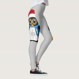 Weihnachtspinguin Leggings