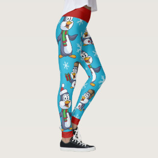 Weihnachtspinguin Leggings