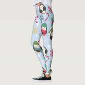Weihnachtspinguin Leggings (Links)