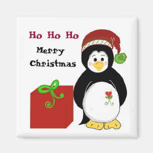 Weihnachtspinguin Magnet