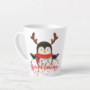 Weihnachtspinguin   milchtasse