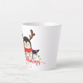 Weihnachtspinguin Milchtasse (Vorderseite)