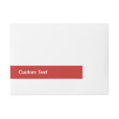 Weihnachtspinguin mit Schneebälle schwingen Rundum-Adressaufkleber (Vorderseite)