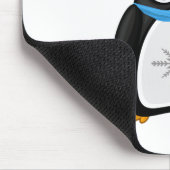 Weihnachtspinguin Mousepad (Ecke)