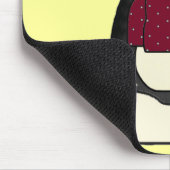 WeihnachtsPinguin Mousepad (Ecke)