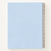 Weihnachtspinguin Notizblock (Rückseite)