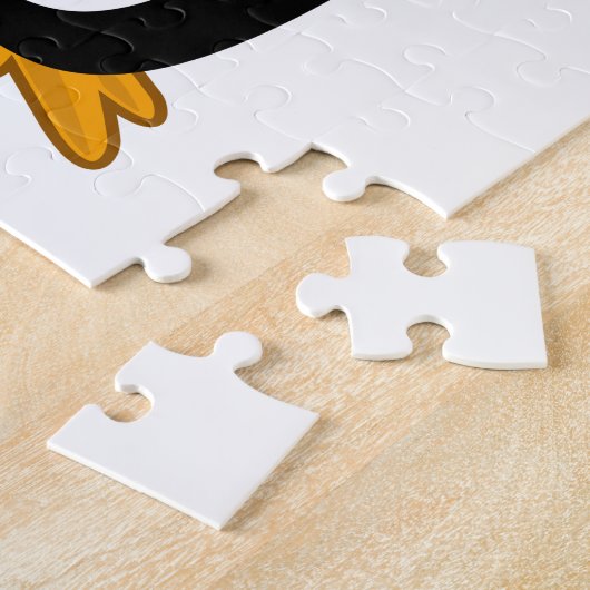 Weihnachtspinguin Puzzle (Seite)