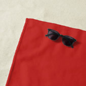 Weihnachtspinguin sitzend mit Schneebälle Strandtuch (Beispiel)
