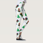Weihnachtspinguin Ski Leggings (Rechts)