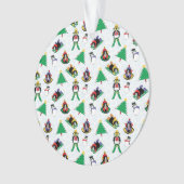 Weihnachtspinguin Ski Ornament (Vorderseite)