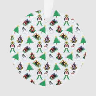 Weihnachtspinguin Ski Ornament