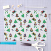 Weihnachtspinguin Ski Seidenpapier (Handwerk)