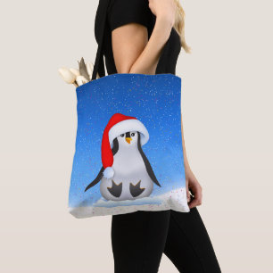Weihnachtspinguin Tasche