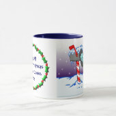 WeihnachtsPinguin Tasse (Zentrum)
