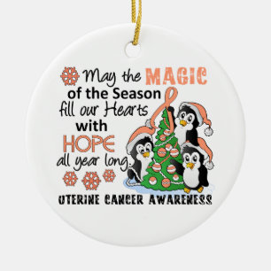 WeihnachtsPinguin-uteriner Krebs Keramikornament