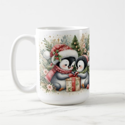 Weihnachtspinguine 5 kaffeetasse (Links)