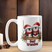 Weihnachtspinguine Best Oma Kaffeetasse