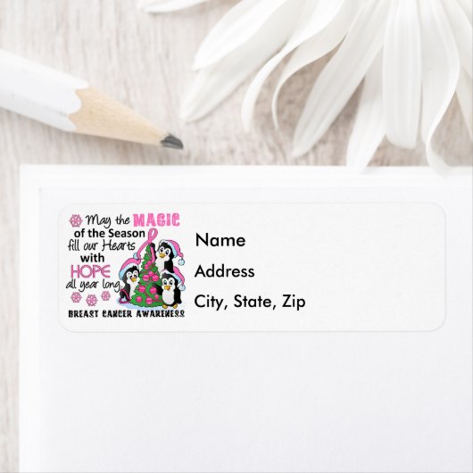 Weihnachtspinguine Brustkrebs (Insitu)