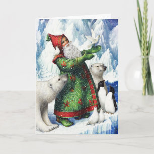 WeihnachtsPinguine! Feiertagskarte