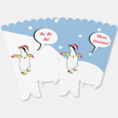 Weihnachtspinguine Gefälligkeitsboxen Geschenkschachtel (Ungeklappt)