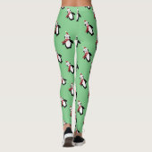 Weihnachtspinguine Leggings (Rückseite)