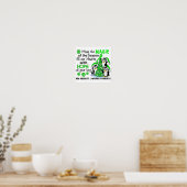 Weihnachtspinguine Non-Hodgkin-Lymphom Poster (Küche)