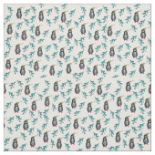 Weihnachtspinguine Wasserfarbe Stoff (Muster)