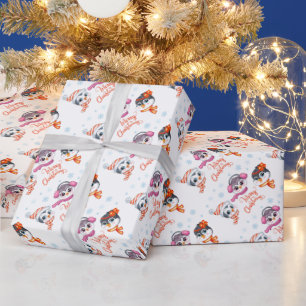 Weihnachtspinguine Wrapping Paper Geschenkpapier