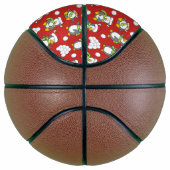 Weihnachtspinguinhintergrund Basketball (Rechts)