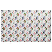 Weihnachtspinguiteis-Skaten Stoff (Fat Quarter (45,7 x 55,9 cm))
