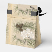 Weihnachtspinken, Schneeflocken, Leckereien, Gefäl Geschenkschachtel (Rückseite)