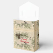 Weihnachtspinken, Schneeflocken, Leckereien, Gefäl Geschenkschachtel (Geöffnet)