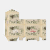 Weihnachtspinken, Schneeflocken, Leckereien, Gefäl Geschenkschachtel (Ungefaltet)