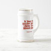 Weihnachtspirat Stein/Tasse Bierglas (VorderseiteRechts)