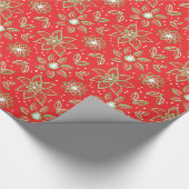 Weihnachtspizazz Geschenkpapier (Ecke)