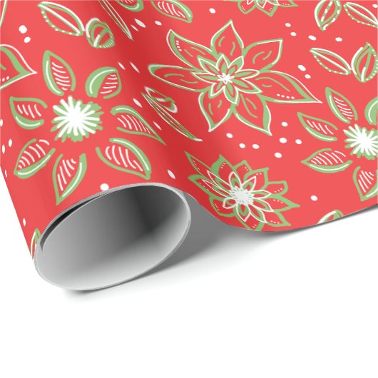 Weihnachtspizazz Geschenkpapier (Rolleneckpunkt)