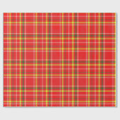 Weihnachtsplaid Geschenkpapier (Flach)