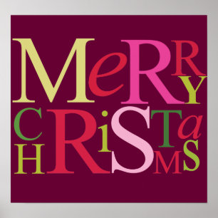 Weihnachtsplakat Poster