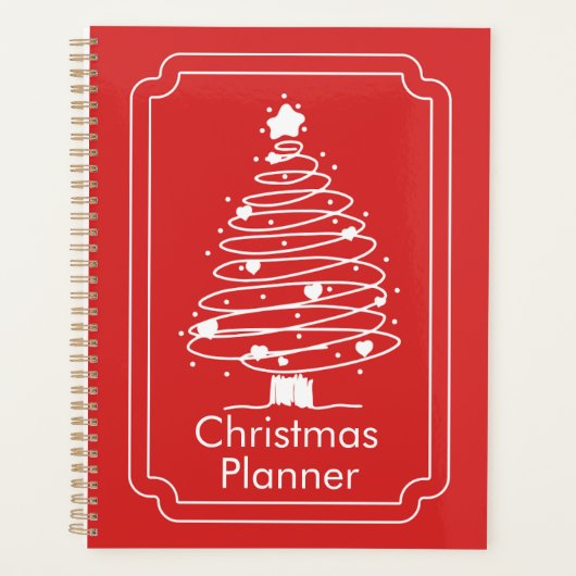 Weihnachtsplaner : Festtagsorganisator Planer (Vorderseite)
