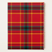 Weihnachtsplaner mit Name und Betreff Planer (Rückseite)